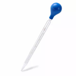 Glas Pipette Tropfer Tropfpipette Gummi Saugball Labor Chemieexperiment 10mL - Bild 1 von 7