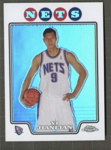 2008-09 TOPPS CHROME REFRACTOR #70 YI JIANLIAN
