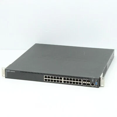 Zyxel GS3700-24 24 x Port GbE Ethernet L2+ Network Switch 1U 4 x Gigabit SFP - Image 1 of 4