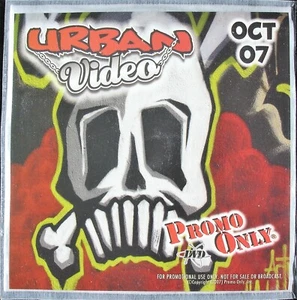 PROMO ONLY "OCTOBER 2007 URBAN MUSIC VIDEO" DVD COMPILATION KRS-ONE, CHRIS BROWN - Picture 1 of 3