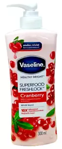 Vaseline Healthy Bright Superfood Freshlock Cranberry & Vitamin C Lotion 300 ml - Bild 1 von 11
