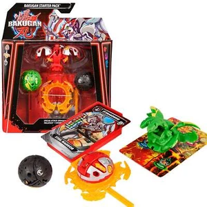 Bakugan Starter Pack Strategie Spiel Set 3 Figuren Special Attack Dragonoid - Bild 1 von 11