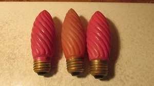 3 bombillas antiguas de llama retorcida de Japón - probadas - Imagen 1 de 1
