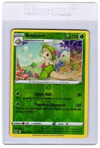 Pokemon SWSH09: Brilliant Stars Breloom #004/172 LP Rare,Reverse Holo - Picture 1 of 2