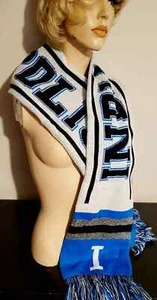 Indianapolis Fringed Knit 70" Scarf Winter Neck - Double Sided Scarf One Size - Picture 1 of 3