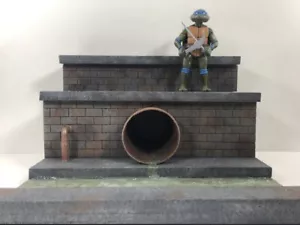 1:12 Scale Dirty Sewer Riser Diorama Detolf Action Figure Photography TMNT - Picture 1 of 4