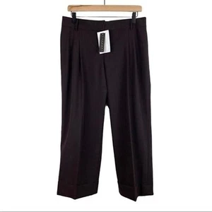 Pantalones de vestir Laundry by Shelli Segal para mujer talla 6 carrera oficina recortados puños - Imagen 1 de 8