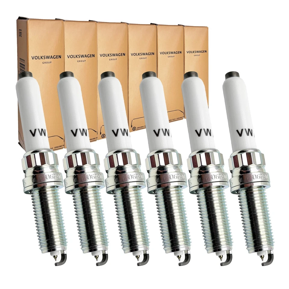 Kit 6 Bujías Originales VW Audi RS4 RS5 Porsche Macan Cayenne 911 992 Foto 1 de 4