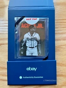 Ronald Acuna Jr 2018 Topps #1 Cyber Weekend Black Friday Promo Rookie SP /1000 - Picture 1 of 7