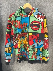 REASON Comic Book Print Pullover Hoodie Men's Size M - Picture 1 of 6