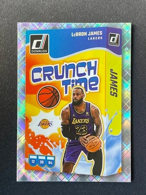 LeBron James 2024-25 Panini Donruss Crunch Time Diamond #4 - Image 1 of 2