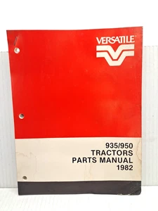USED OLD STOCK VERSATILE PARTS CATALOG FOR 935 / 950 TRACTORS TS3061 - Picture 1 of 4