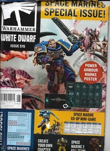 WARHAMMER WHITE DWARF MAGAZINE Issue 515 SEPT 2025 - SPACE MARINES SPECIAL ISSUE - Picture 1 of 1