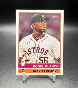 Béisbol Topps Heritage 2025 Ronel Blanco Astros de Houston - Imagen 1 de 1