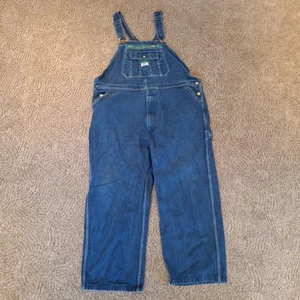 Liberty Carpenter Latzhose 46 x 29 blau Denim Workwear Farmer Hillbilly LESEN - Bild 1 von 14