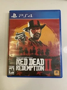Red Dead Redemption II (Sony PlayStation 4 PS4, 2018) Incomplete - Picture 1 of 3