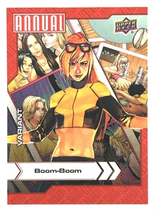 2022-23 Upper Deck Marvel Annual Variant - Boom-Boom #11 - Picture 1 of 2