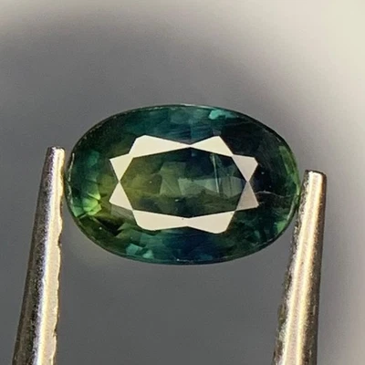 Exceptional 0.65 Ct Natural Bi Color Sapphire Madagaskar Top Cut EBS02 - Image 1 of 3