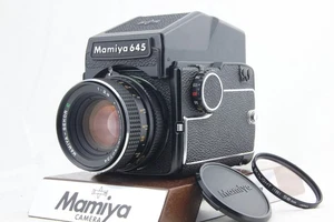 [ Meter Works, NEAR MINT ] MAMIYA M645 + SEKOR C 80mm f/2.8 + AE Prism Finder - Picture 1 of 11