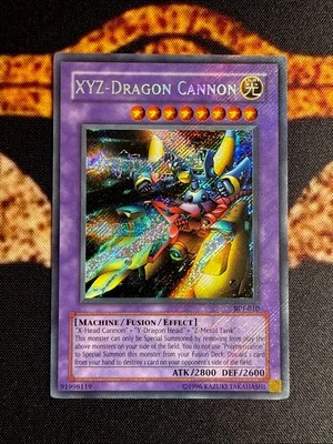YUGIOH • XYZ DRAGON CANNON • SECRET RARE • BPT-010 • PROMO TIN • MISPRINT • VLP - Image 1 of 4