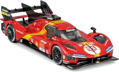 FERRARI 499P 24H LE MANS Modello Auto 2023 DieCast 1/43 Pilota 51 Bburago - Immagine 1 di 4