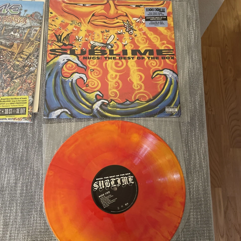Nugs: Best of the Box by Sublime (2019) RSD Vinyl LP Yellow Red Starburst - Image 1 of 2
