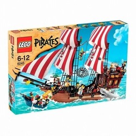 LEGO Pirates 6243 Brickbeard's Bounty Pirate Ship / New Sealed / 100% Authentic