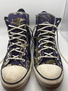 Zapatillas Converse Shoes Chuck Taylor Talla 10.5 All Star Camufladas Parte Superior Alta 165914C - Imagen 1 de 7