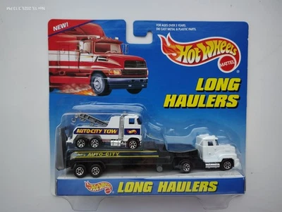 Hot Wheels - Long Haulers - Camión de remolque Auto-City - 1997 Foto 1 de 4