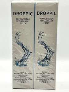2 Pack LT700P Water Filter Fit LG LT700P ADQ36006101 Kenmore 9690 469690 Droppic - Picture 1 of 4