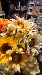 Artificial Flower Large Crafters Lot (40 - 50 Stems) - Picture 1 of 8