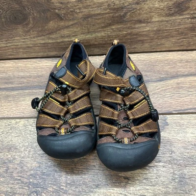 Sandalias Keen Marrón Newport H2 Agua Senderismo Zapatos Niños Talla 13 Correas Ajustables Foto 1 de 4