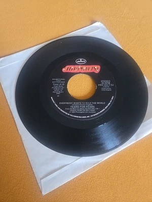 Tears For Fears "Everybody Wants To Rule The World" 45 MERCURY (Promo) in NM - Image 1 of 4