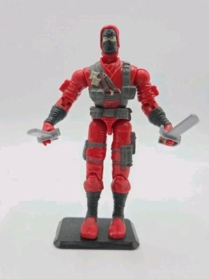 GI Joe Shadow Strike V1 Cobra Action Figure 2005 Ninja Battles Hasbro W/Stand - Image 1 of 4