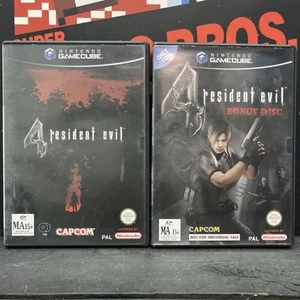 Resident Evil 4 Disc 2 Only & Resident Evil 4 Bonus Disc Nintendo Gamecube - Foto 1 di 24