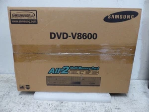 Samsung DVD-V8600 DVD/VCR Combo Player ~ New in Box ~ FREE SHIPPING - Picture 1 of 6