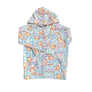 Abercrombie & Fitch Girls 7/8 Full Zip Hoodie Sweat Jacket The Trevor Project - Picture 1 of 5