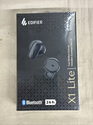 Auriculares Bluetooth inalámbricos verdaderos Edifier X1 Lite negros Foto 1 de 2