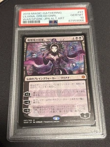 PSA 10 Yoshitaka Amano Liliana Dreadhorde General Alternate Art 97 Japanese 2019 - Picture 1 of 2