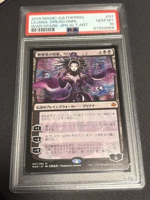 PSA 10 Yoshitaka Amano Liliana Dreadhorde General Alternate Art 97 Japanese 2019 - Image 1 of 2