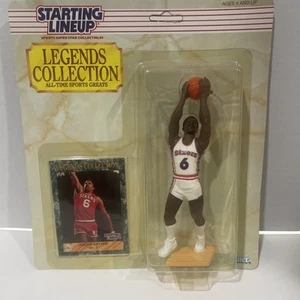 Startaufstellung 1989 Julius Erving Philadelphia 76ers NBA Actionfigur - Bild 1 von 6