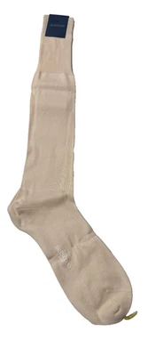 Bresciani 1970 Over the Knee 100% Sea Island Cotton 008 Greggio Size L NWT - Image 1 of 4