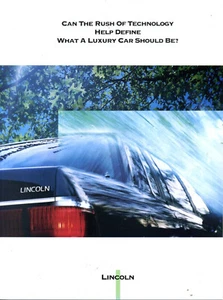 Lincoln 1992 Dealer Brochure - Picture 1 of 2