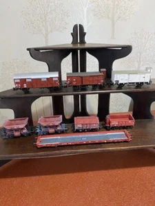 Ho Gauge Goods Wagons Joblot Fleischmann rolling stock 8 items - Picture 1 of 10