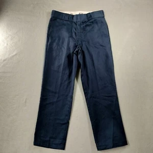 Pantalone uomo Dickies 874 Original Fit Flat Front blu kaki taglia 34x28 - Foto 1 di 5