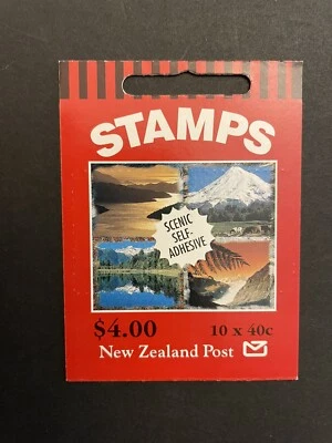 New Zealand: 1998  $4 Booklet, Scenery Definitive, Motoring Guide Advert, - Image 1 of 2