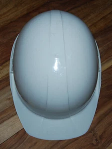 Bauarbeiterhelm Bauhelm Helm Schutzhelm Schutzhelme Farbe weiß, ungetragen - Bild 1 von 2