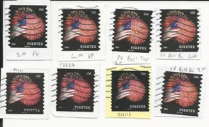 4Ever Star-Spangled Banner Sc #s 4853, 4854, 4868 Bells Top & Bottom, PV, VP #1 - Picture 1 of 1