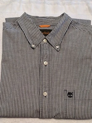 Camisa Timberland grande de manga larga con botones para hombre Foto 1 de 2