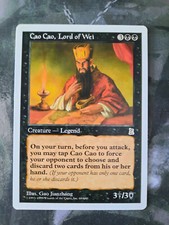 MTG - 1 x Cao Cao, Lord of Wei - Portal Three Kingdoms P3K - Ex Cond